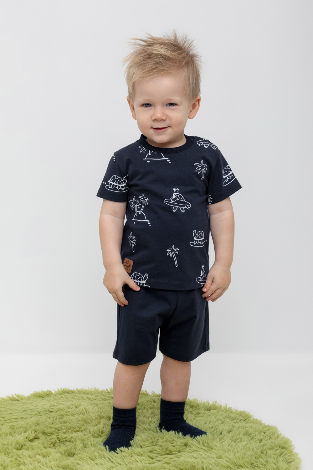 Шорты для мальчика, артикул: КР 400658, цвет: темно-синий