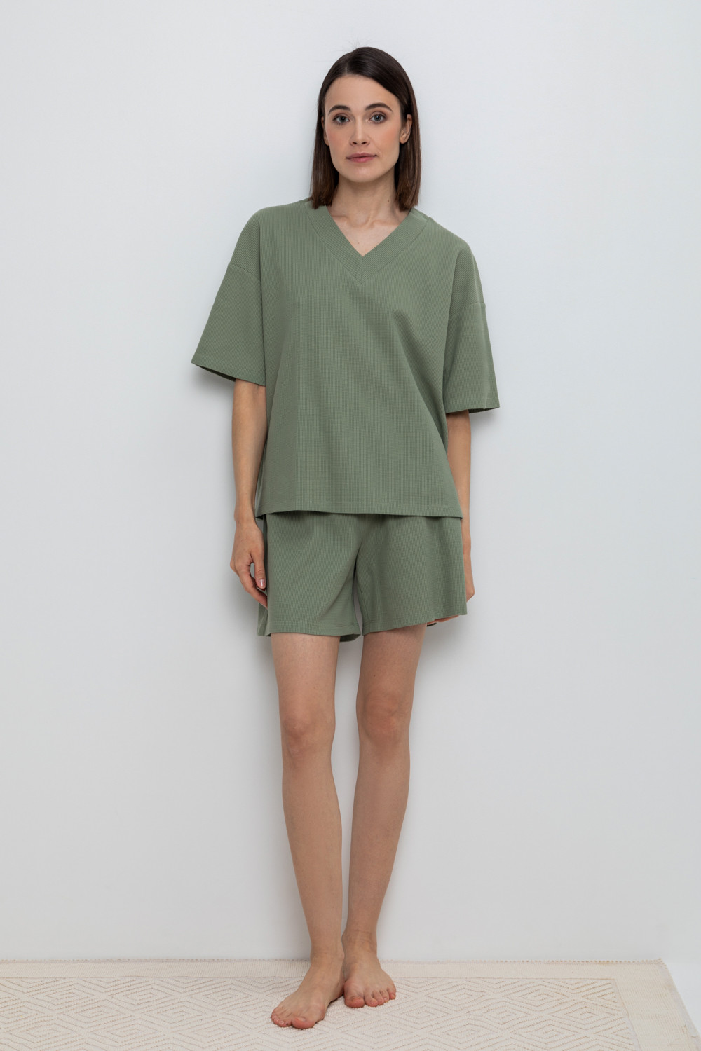 Комплекты для дома для мам, артикул: Е 20082, цвет: зеленый