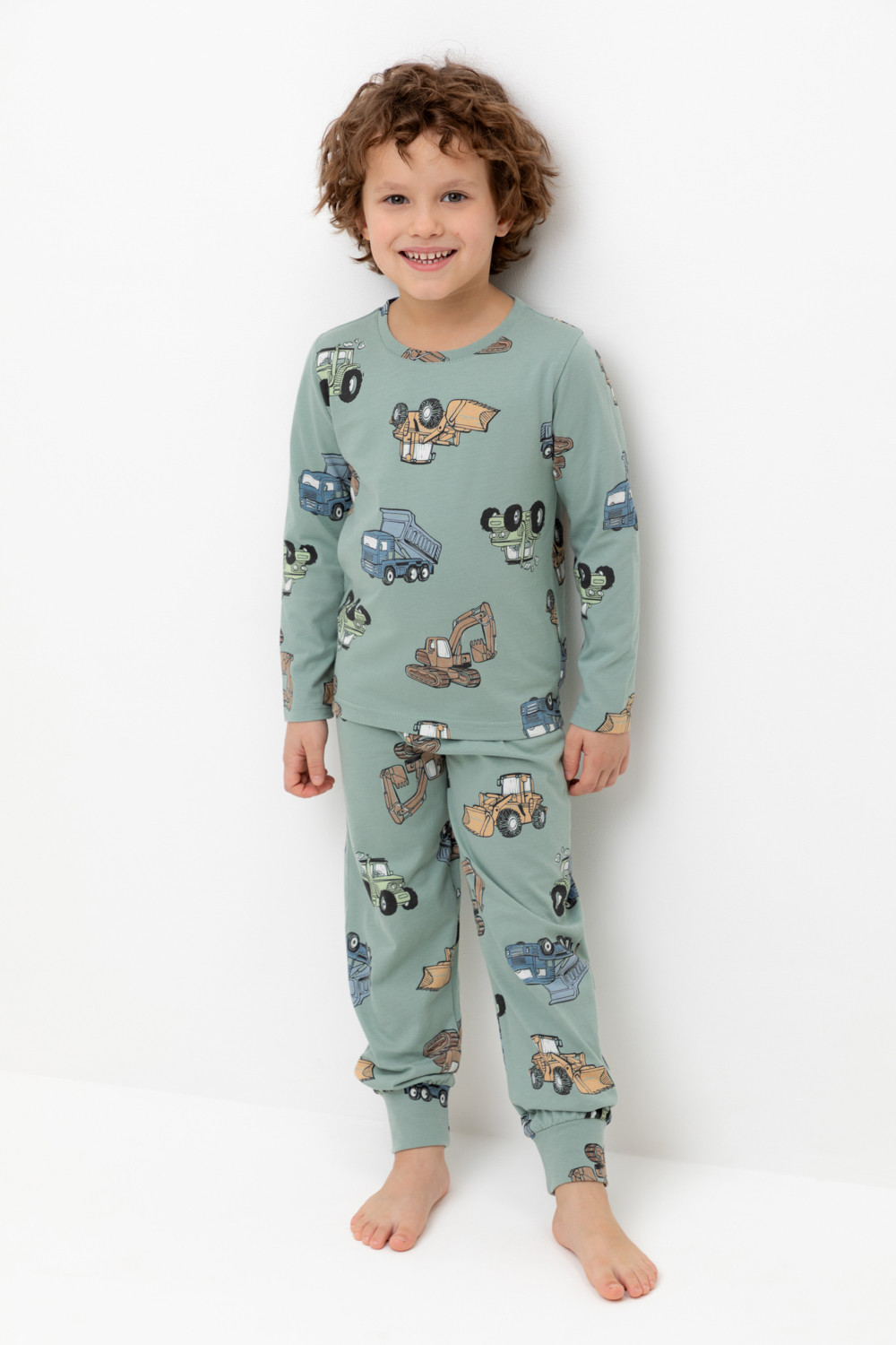 Пижама для мальчика, артикул: К 1561, цвет: минт