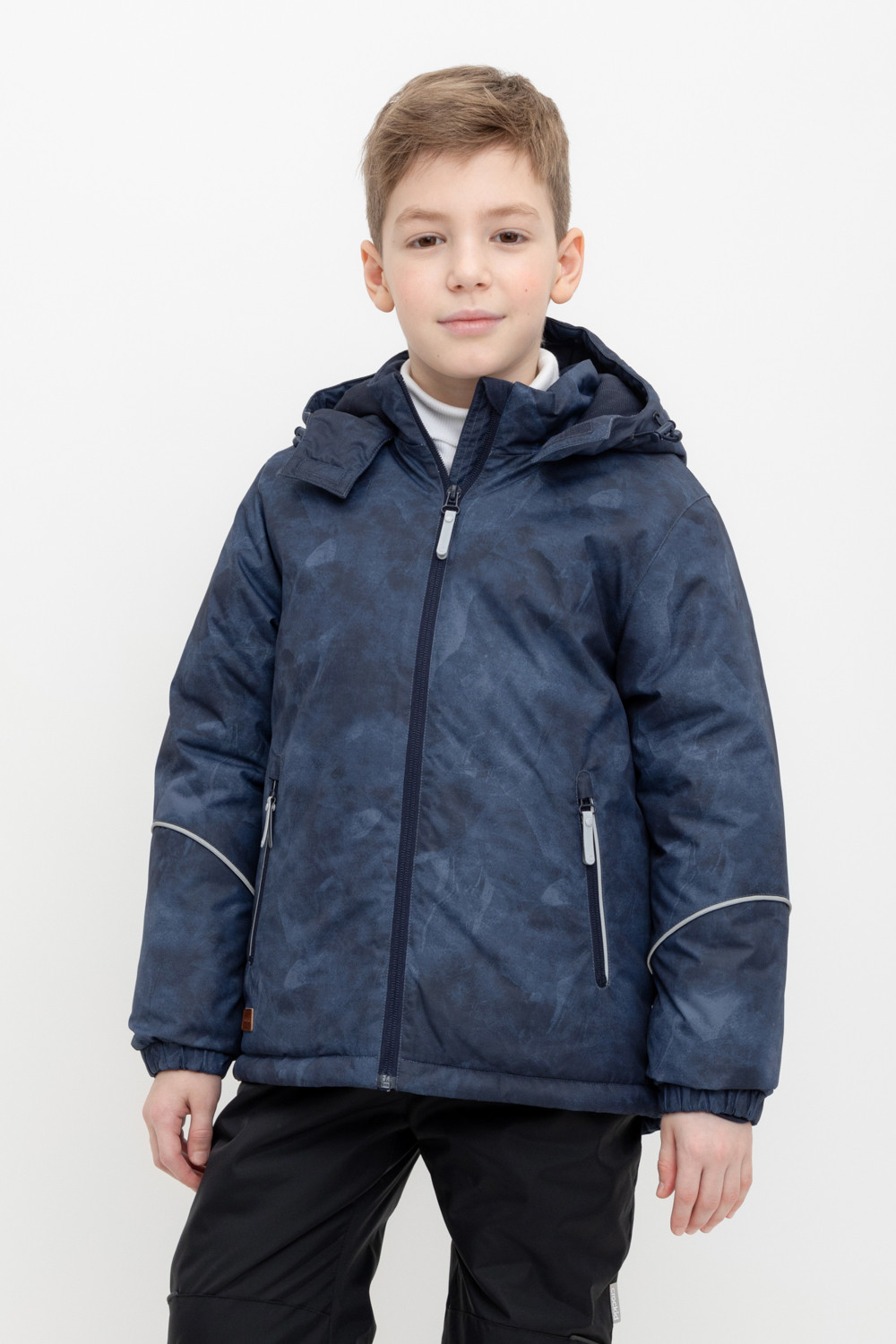 Куртки для мальчика, артикул: ВК 36102/н/2 ГР (122-146), цвет: синий