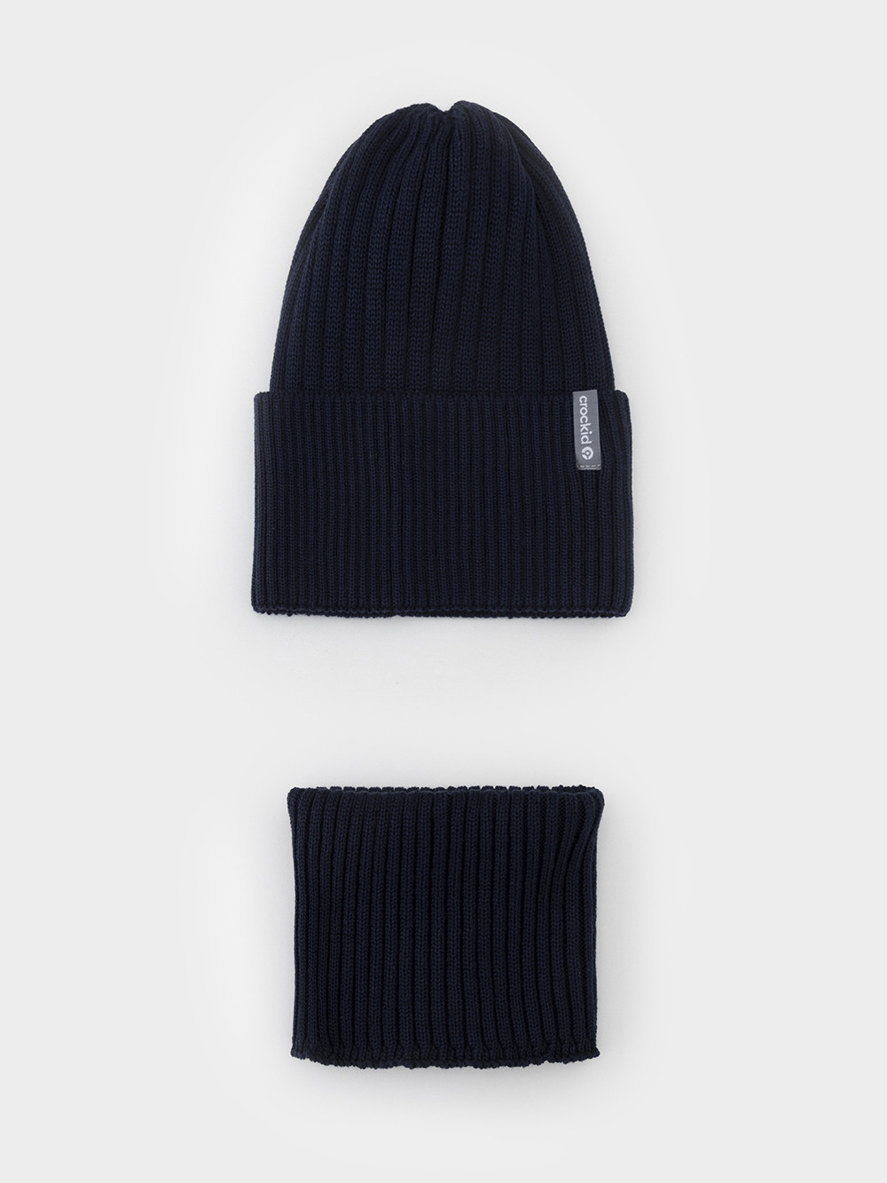 Комплект вязаный для мальчика, артикул: КВ 22012/25, цвет: синий