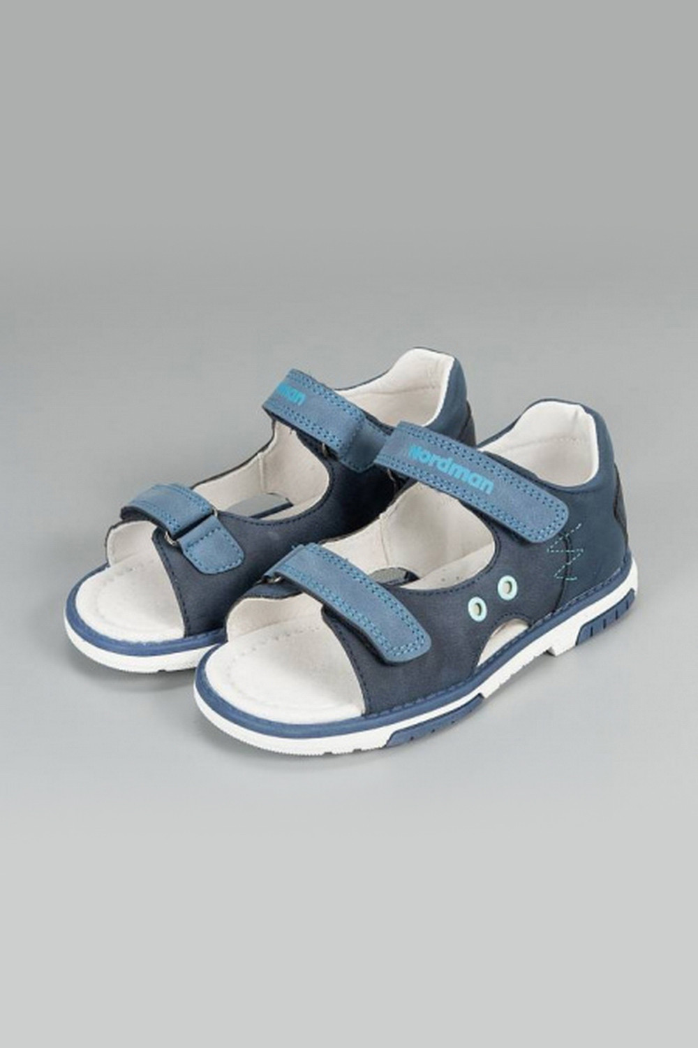 Туфли для мальчика, артикул: 2-1140-B01, цвет: синий