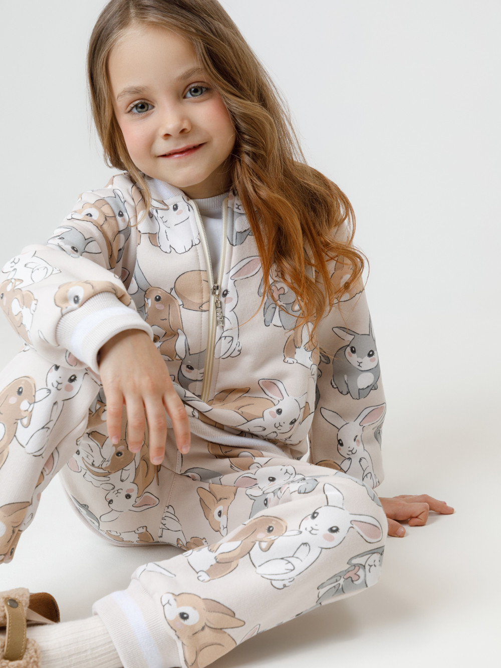 Жакет для девочки, артикул: КР 302899, цвет: бежевый