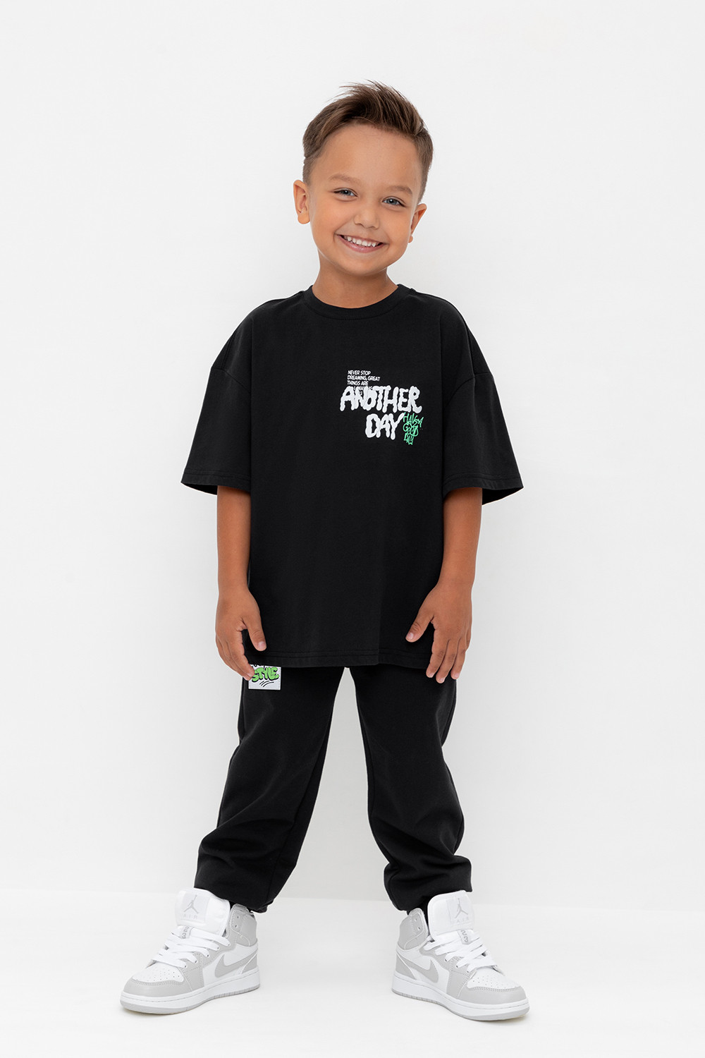 Брюки для мальчика, артикул: КР 400765, цвет: черный3