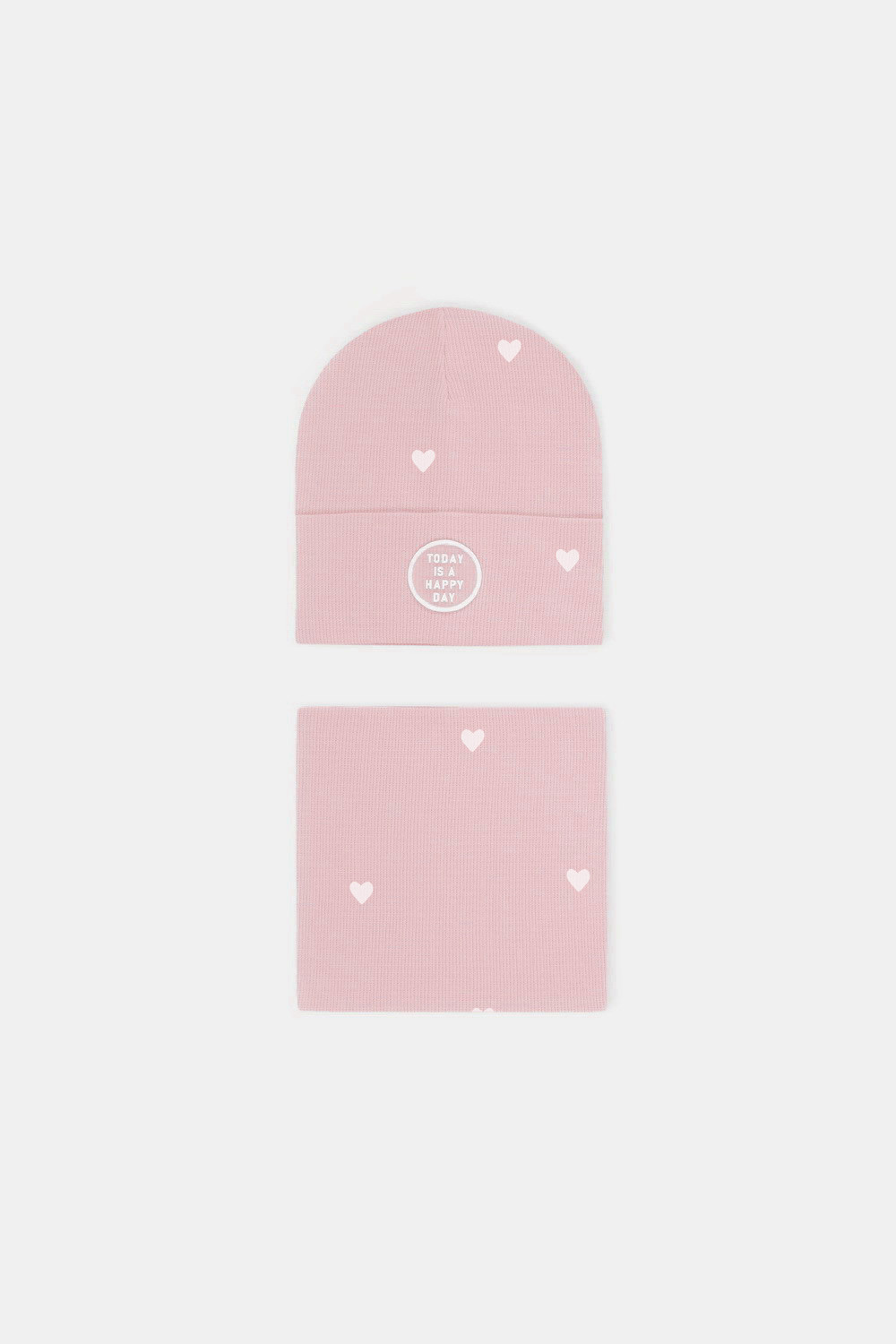 Шапка для девочки, артикул: К 8171, цвет: розовый