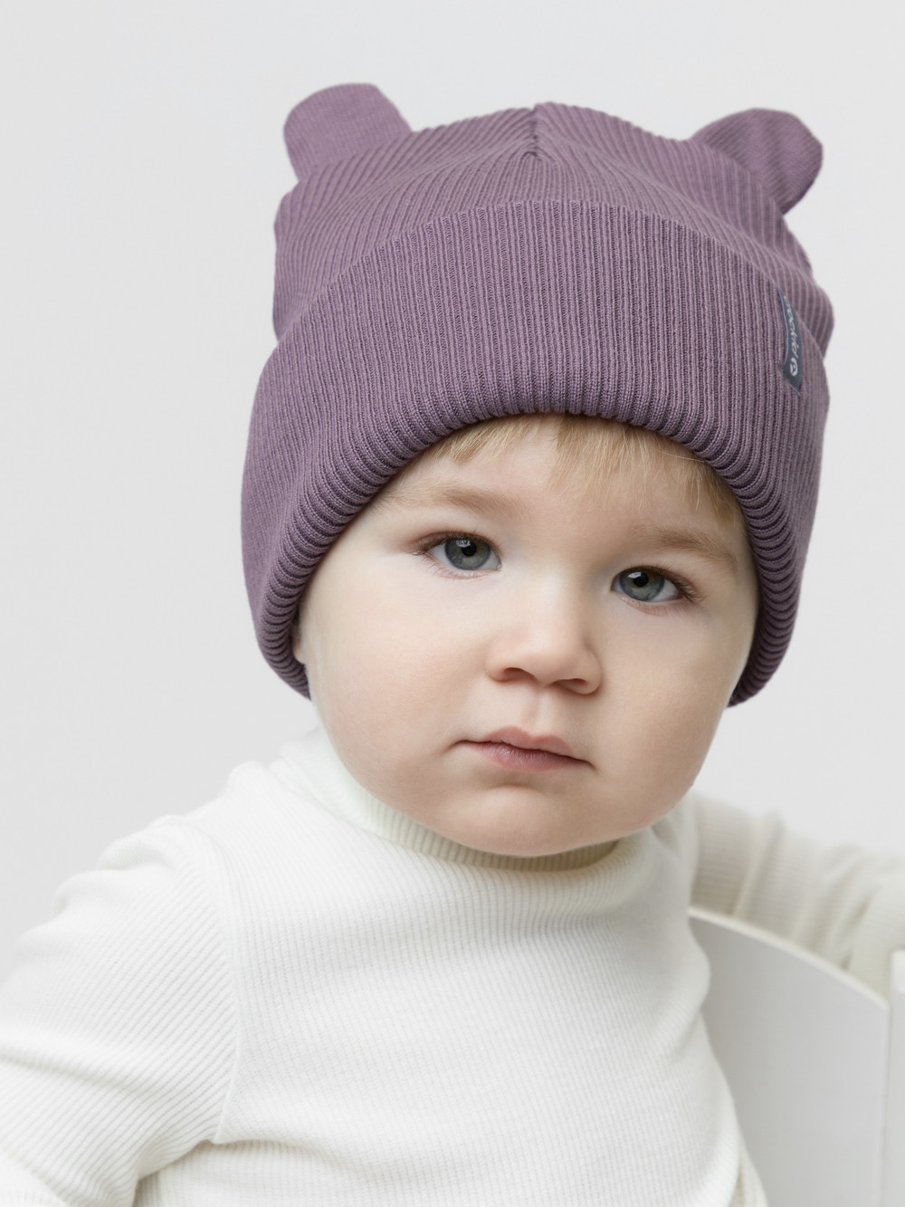 Шапка для девочки, артикул: КВ 20424, цвет: светло-розовый