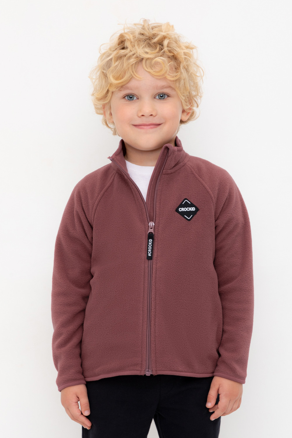 Куртка для мальчика, артикул: ФЛ 34011, цвет: коричневый