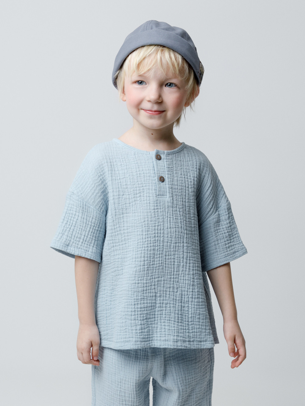 Футболки, артикул: ТК 30004, цвет: голубой