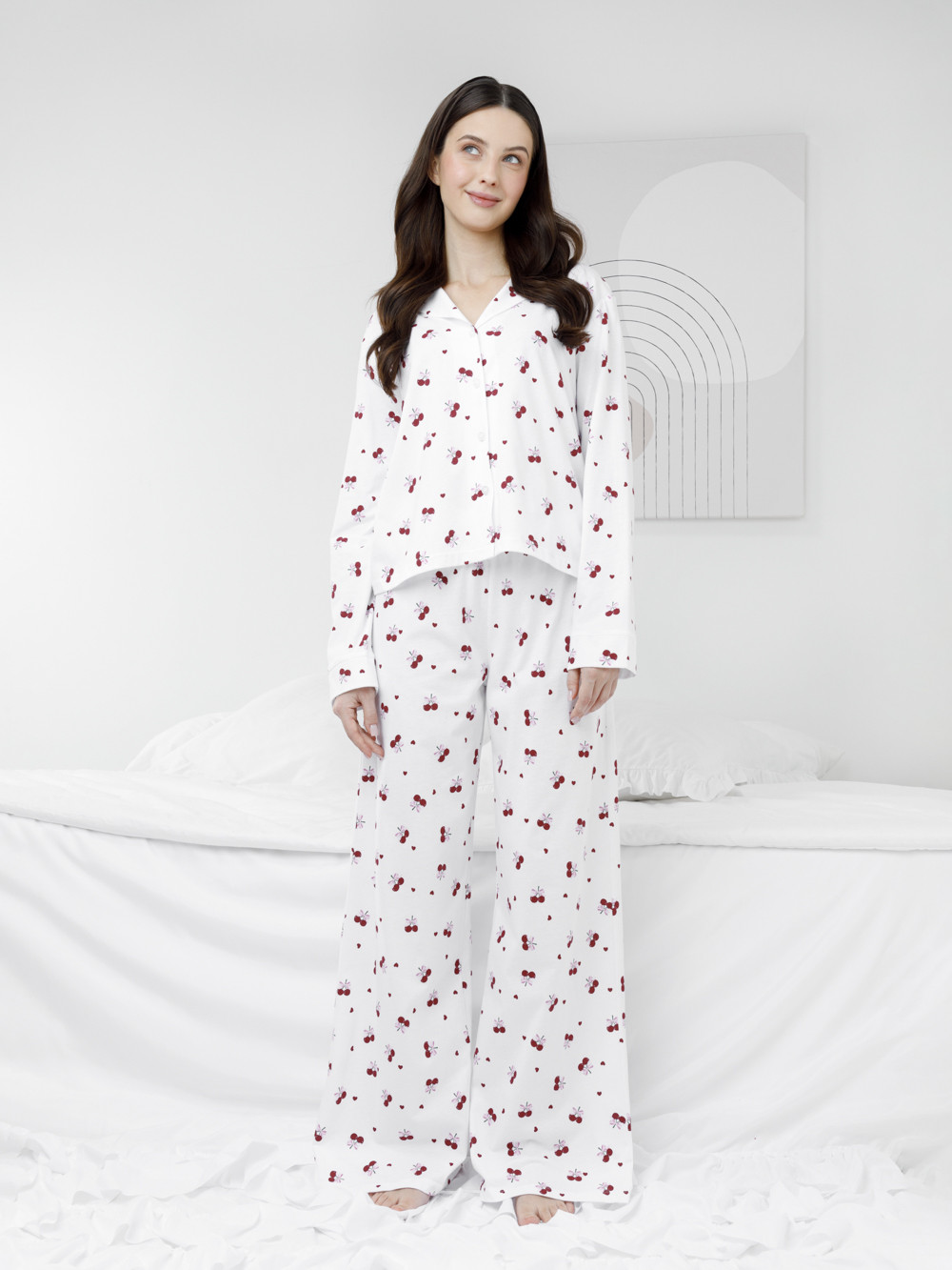 Комплекты для дома для мам, артикул: МП 20254, цвет: белый