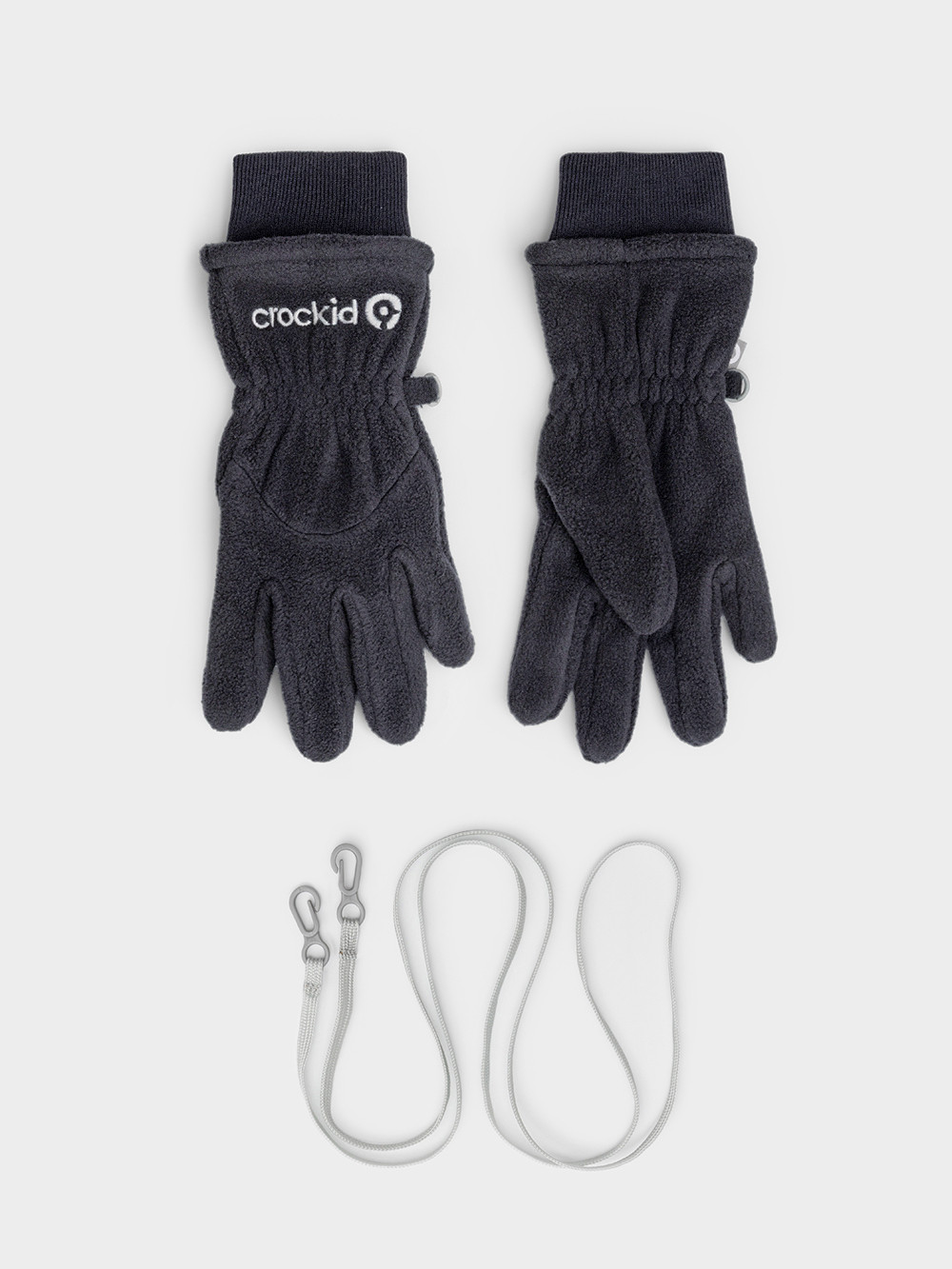 Перчатки, артикул: ФЛ 10001/25/23 ГР, цвет: темно-серый