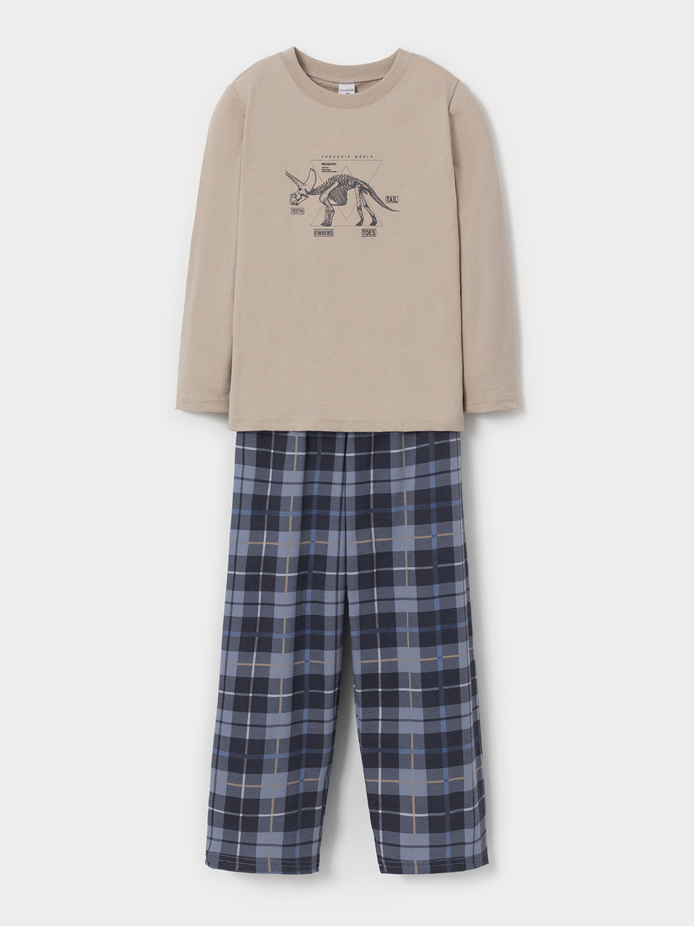 Пижама для мальчика, артикул: К 1600, цвет: бежевый