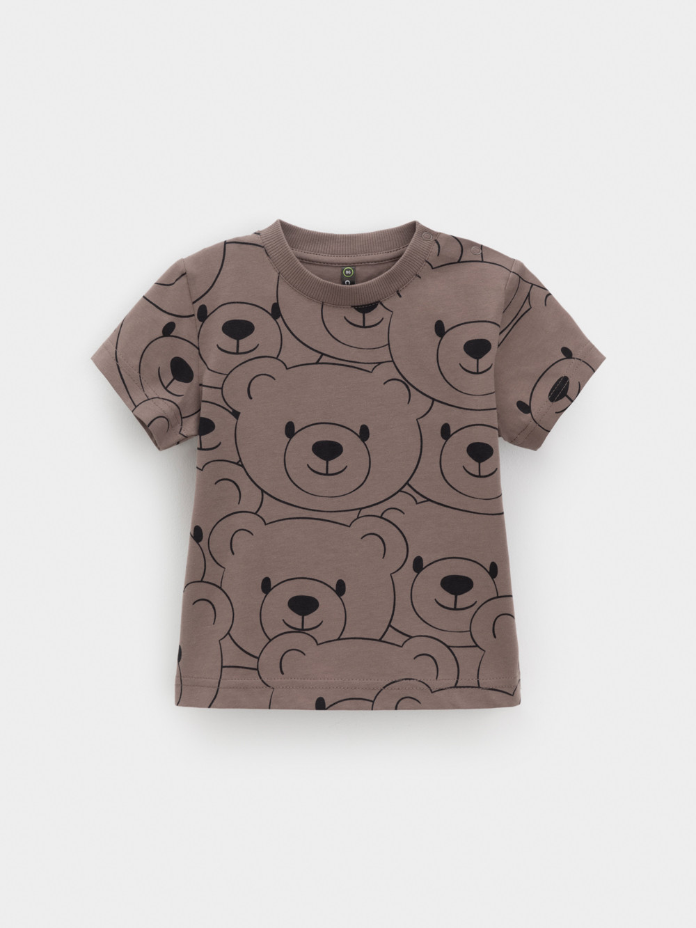 Футболка для мальчика, артикул: КР 302537, цвет: коричневый