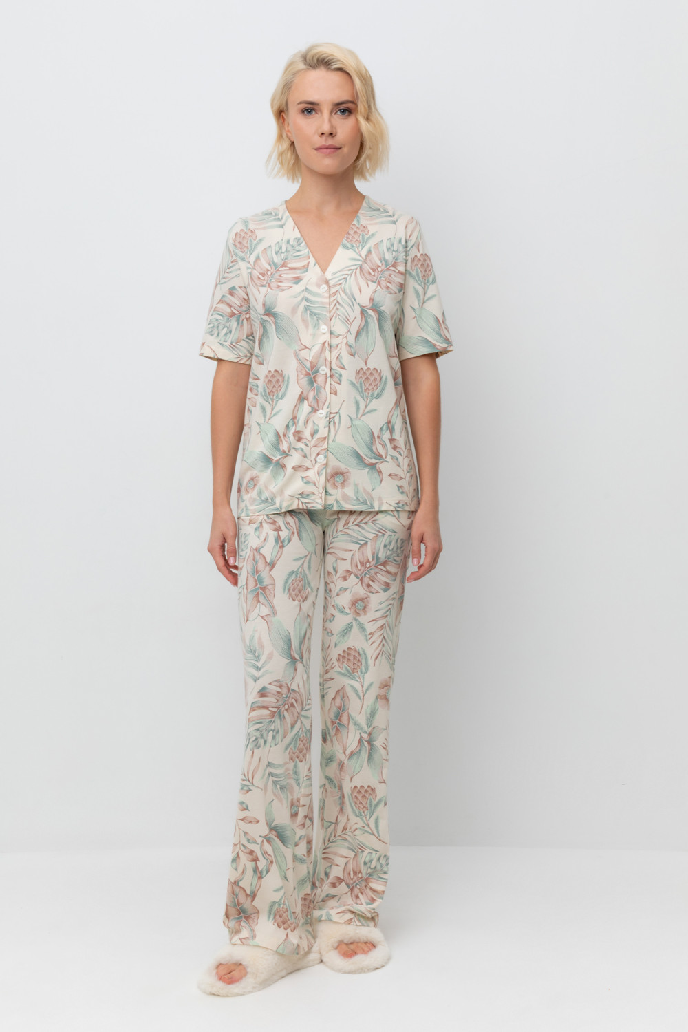 Комплекты для дома для мам, артикул: Е 20153, цвет: светло-бежевый