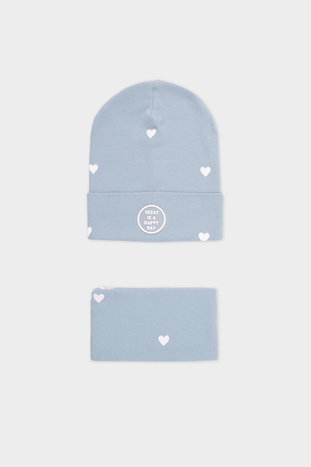 Шапка для девочки, артикул: К 8171, цвет: синий