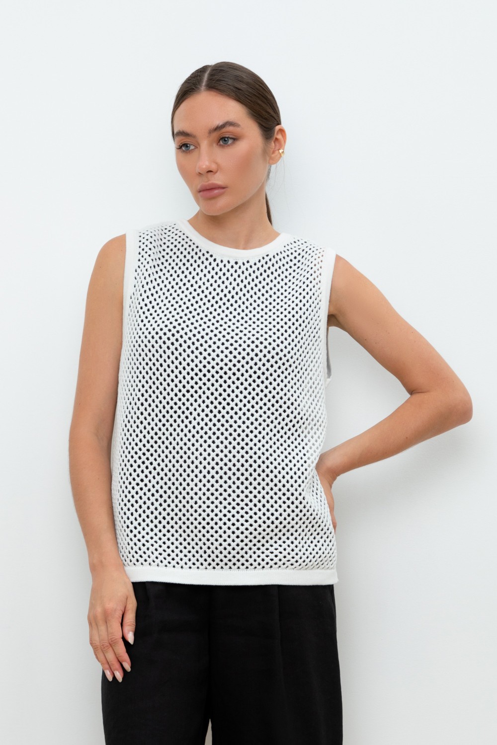 Майки женские для мам, артикул: ЕВ 30154, цвет: бежевый