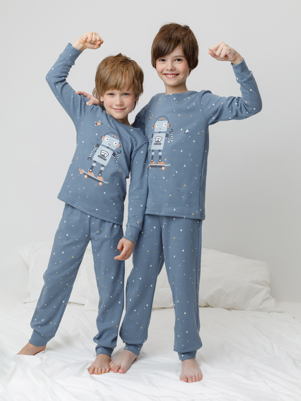 Пижама для мальчика, артикул: К 1621, цвет: синий