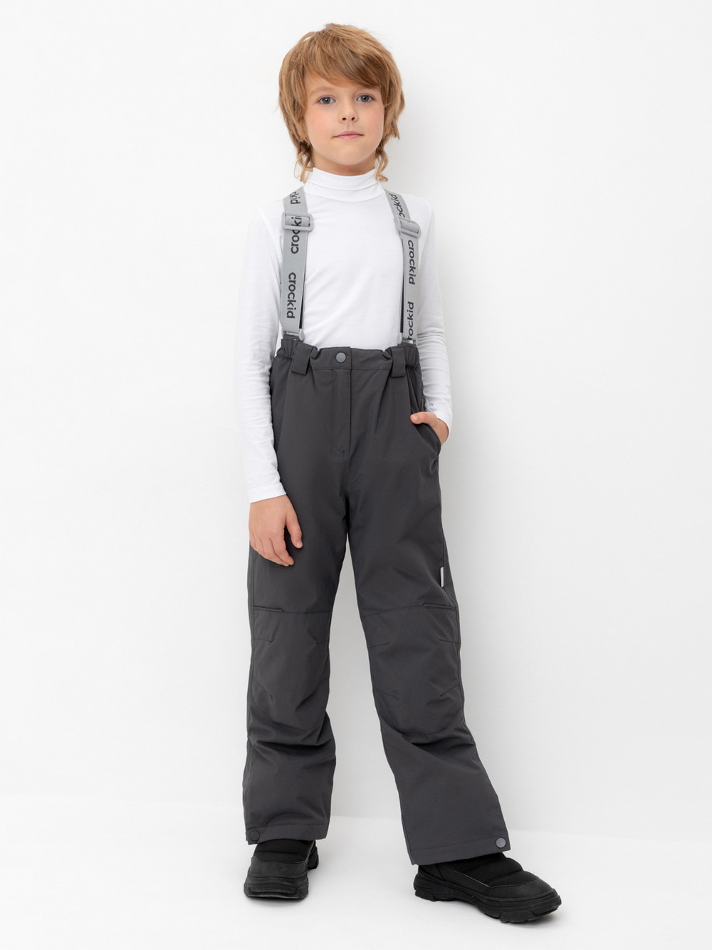 Брюки утепленные, артикул: ВК 46017/25/2 ГР, цвет: темно-серый