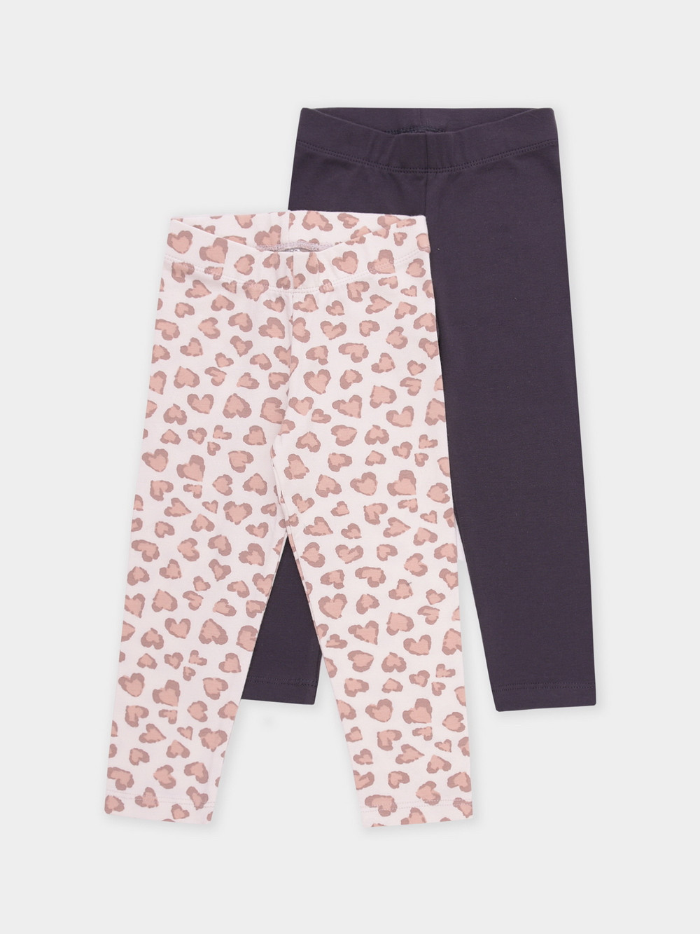 Лосины для девочки, артикул: МП 4074-2уп, цвет: сливки2