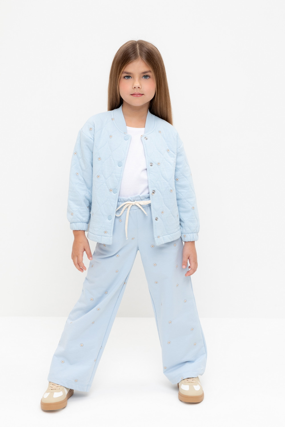 Жакет для девочки, артикул: КР 301994, цвет: голубой