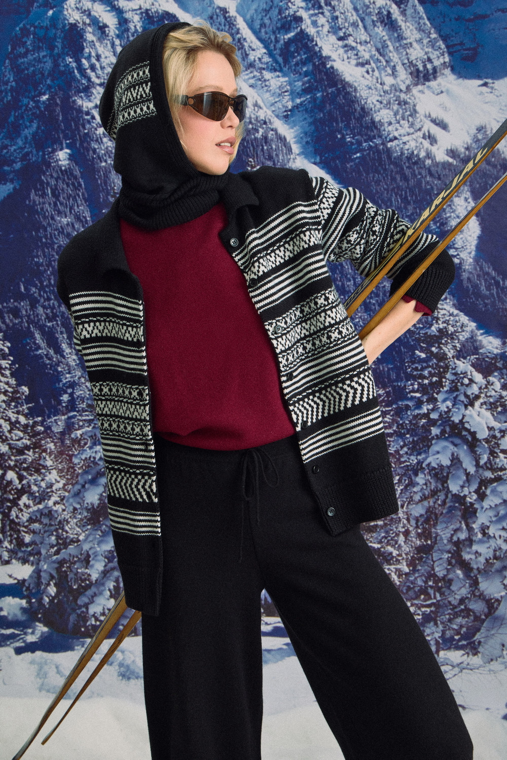 Шапки для мам, артикул: ЕВ 20014/ш, цвет: черный