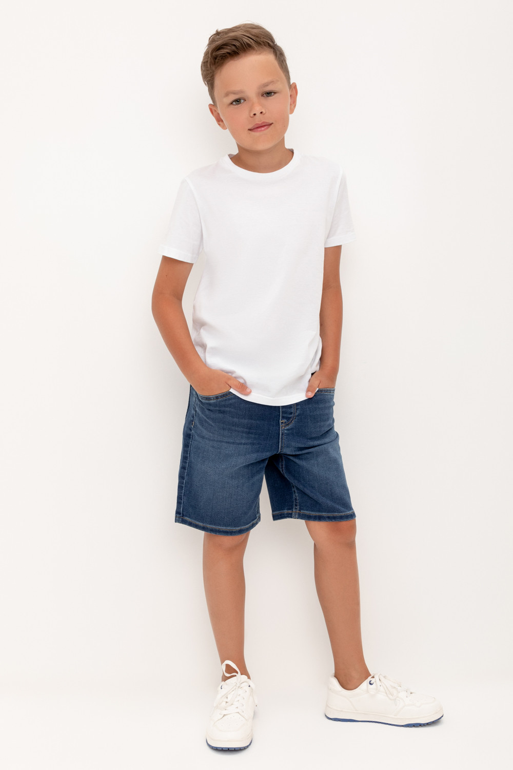 Шорты для мальчика, артикул: ТК 40043 ВСТ, цвет: синий