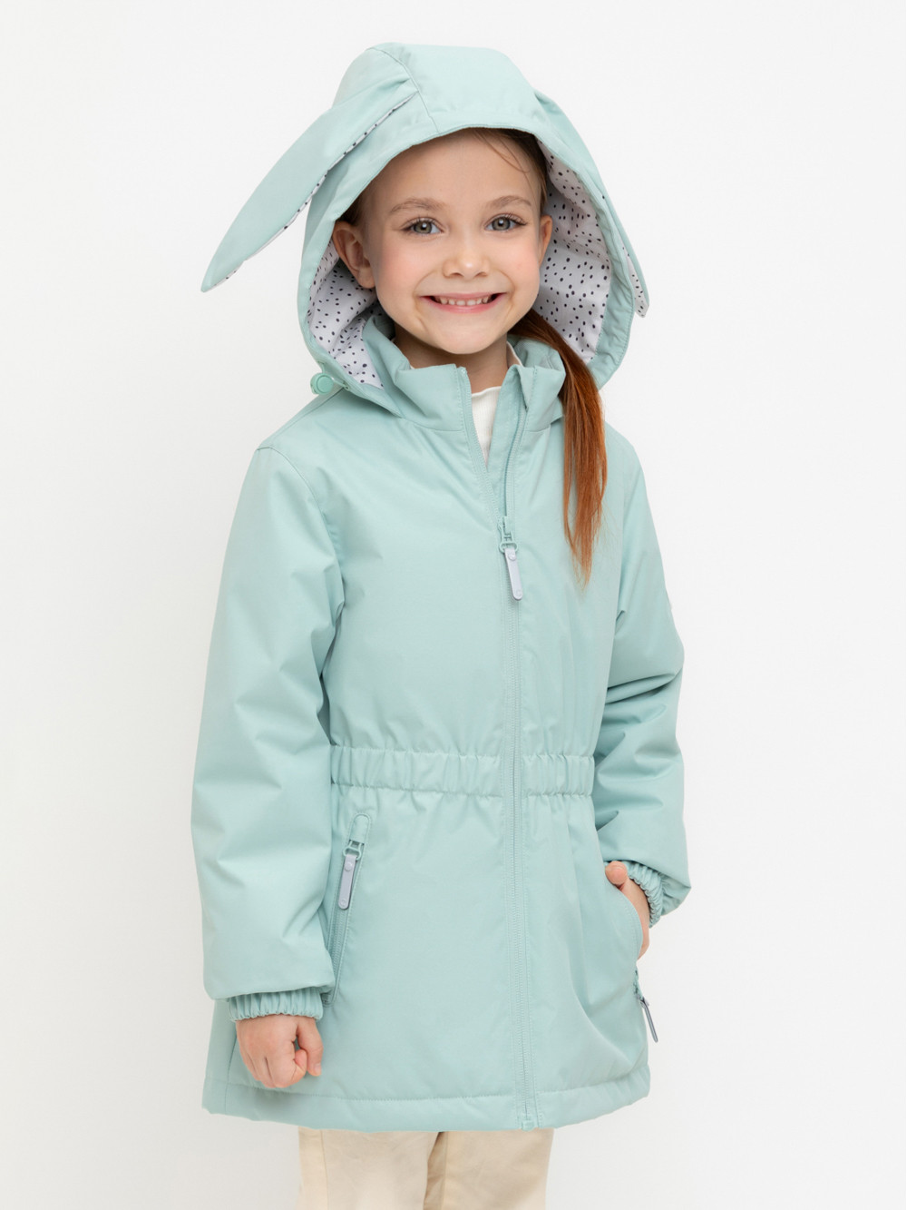 Куртка для девочки, артикул: ВК 32164/3 УЗГ, цвет: голубой