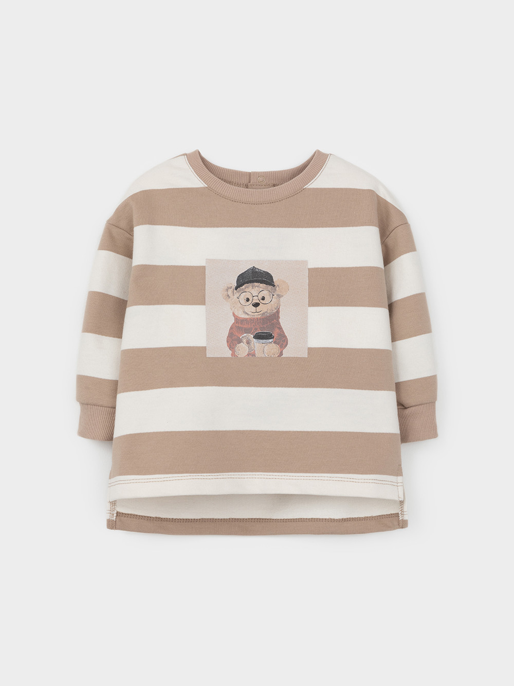 Свитшоты для мальчика, артикул: КР 302911, цвет: бежевый