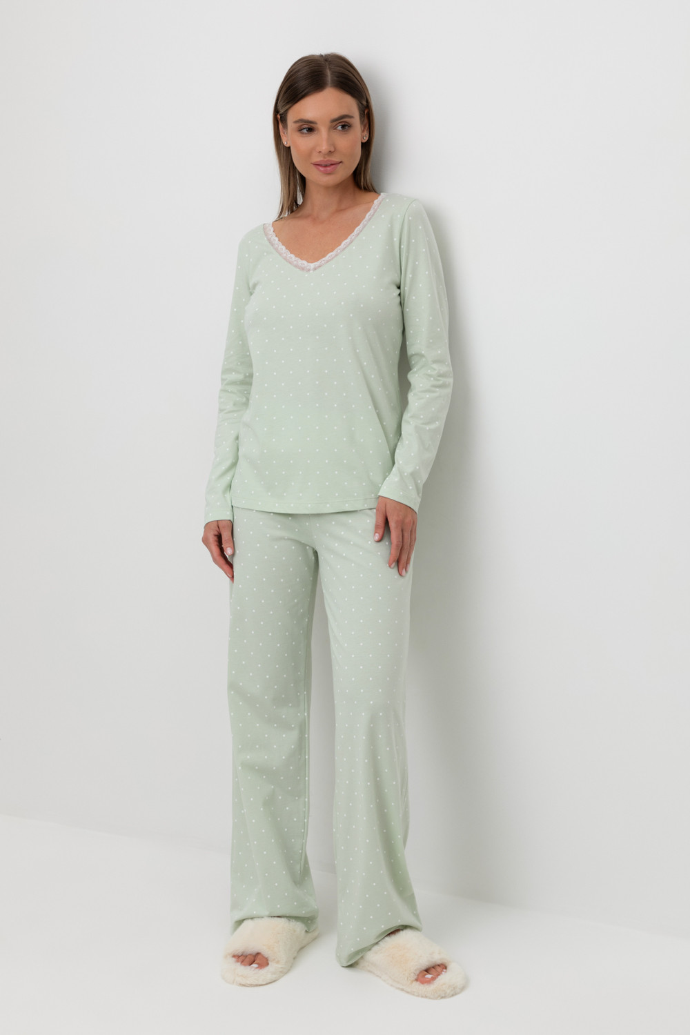 Комплекты для дома для мам, артикул: Е 20041/24, цвет: зеленый