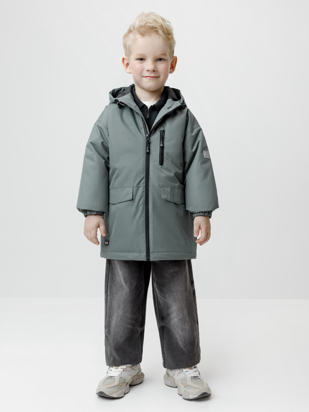 Куртки для мальчика, артикул: ВК 30169/2 ГР (128-152), цвет: зеленый