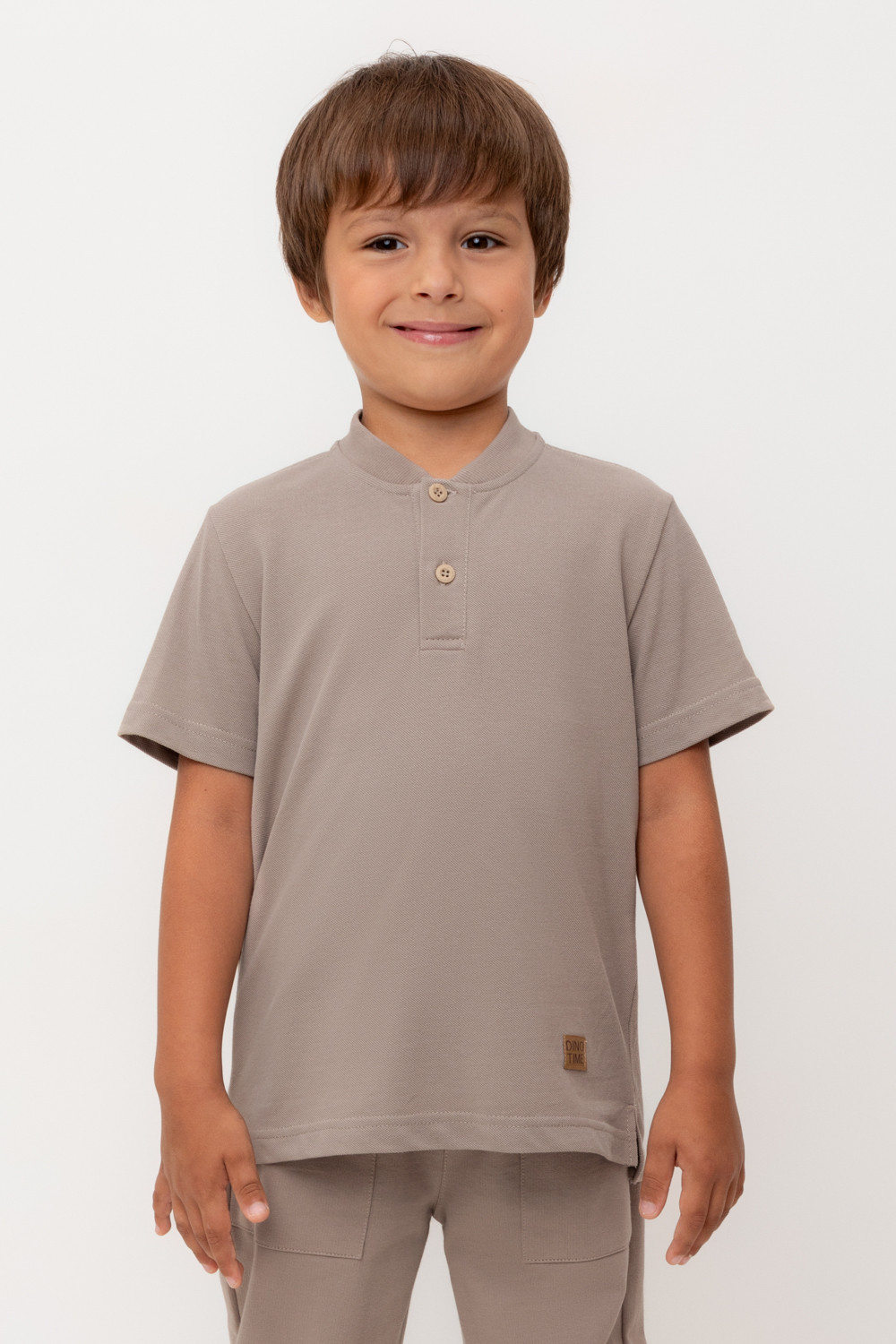 Футболка для мальчика, артикул: КР 302584, цвет: коричневый