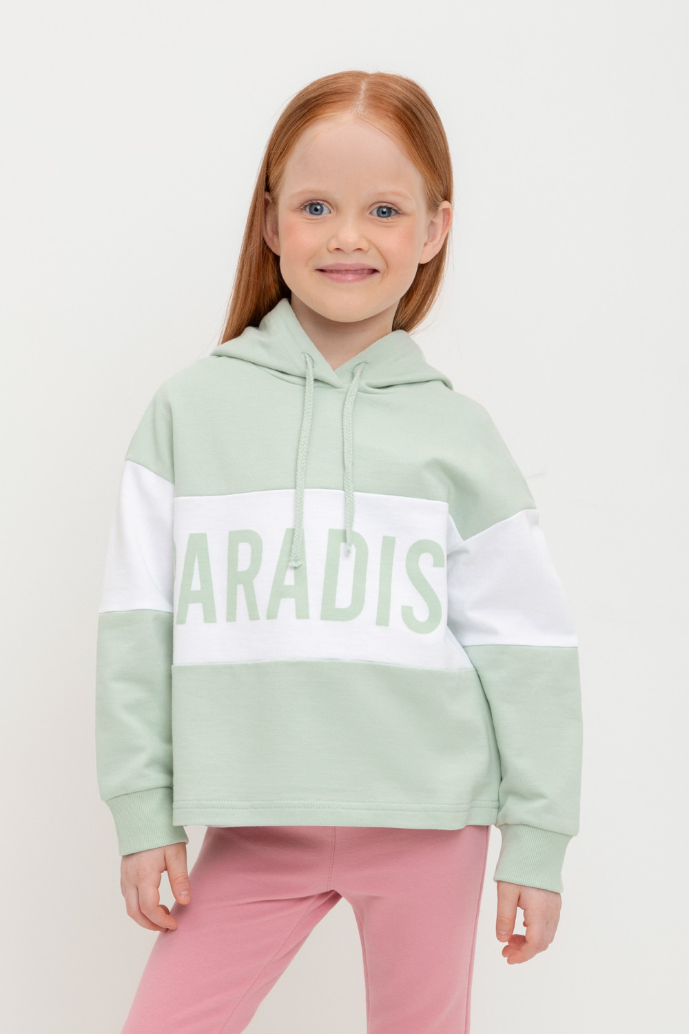 Джемпер для девочки, артикул: К 301691, цвет: голубой