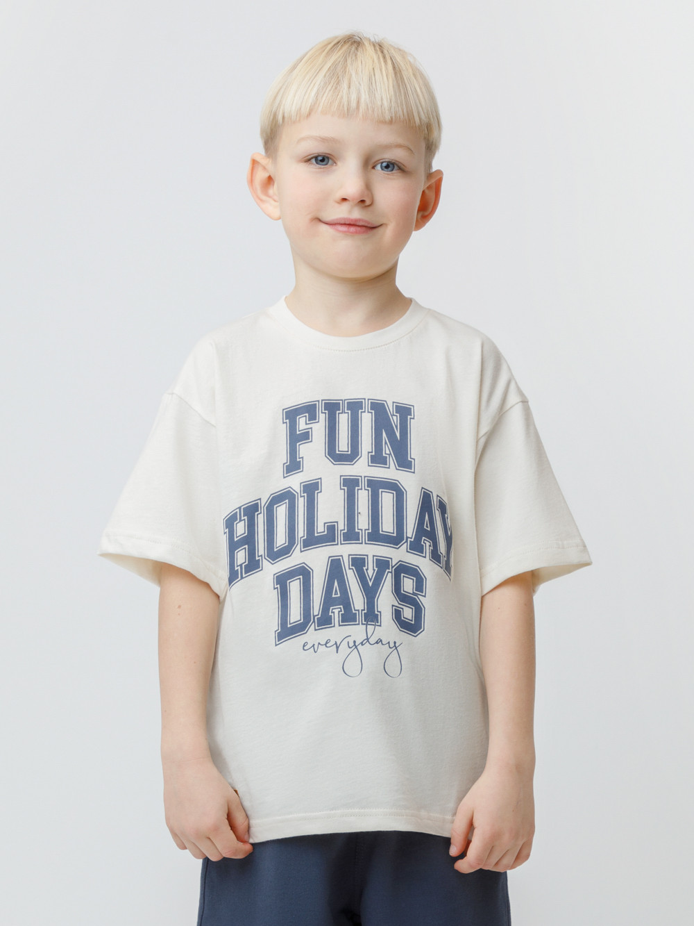 Футболка для мальчика, артикул: КР 303045, цвет: сахар