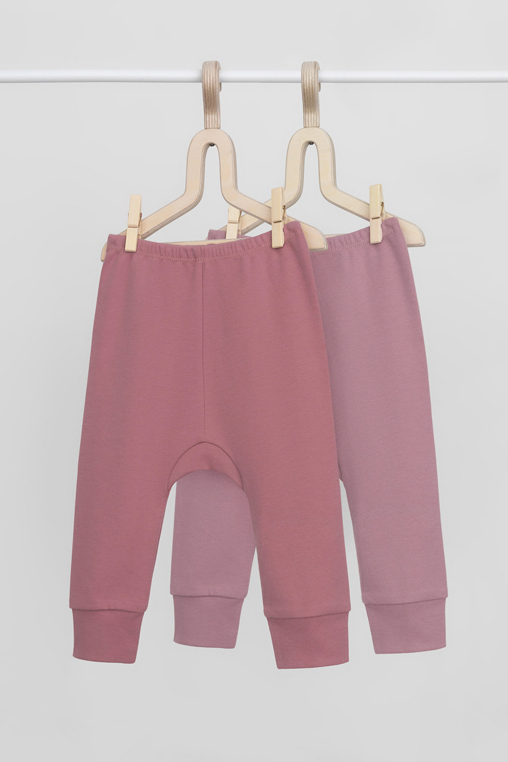 Брюки для новорожденных, артикул: К 4718-2уп, цвет: розовый