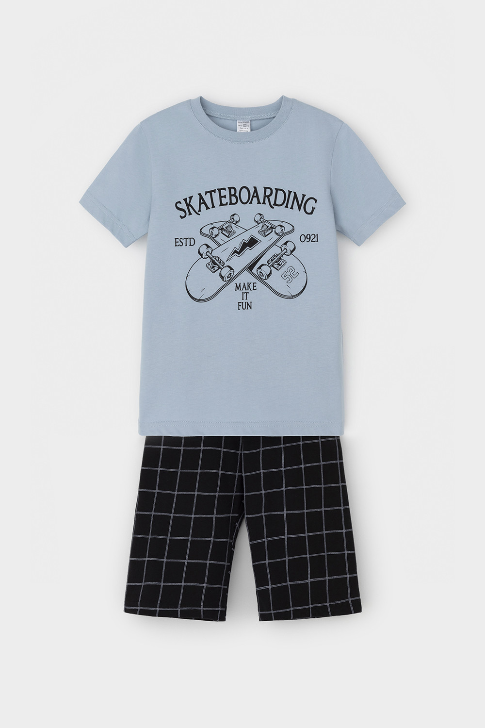 Пижама для мальчика, артикул: К 1528-1, цвет: синий