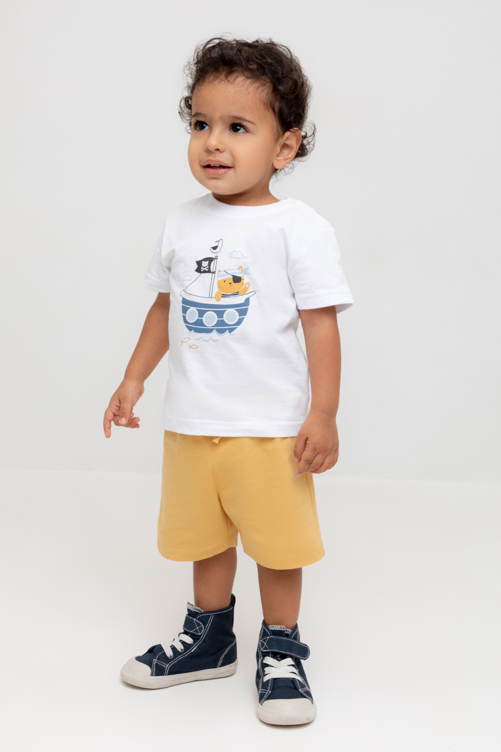 Шорты для мальчика, артикул: КР 400658, цвет: желтый