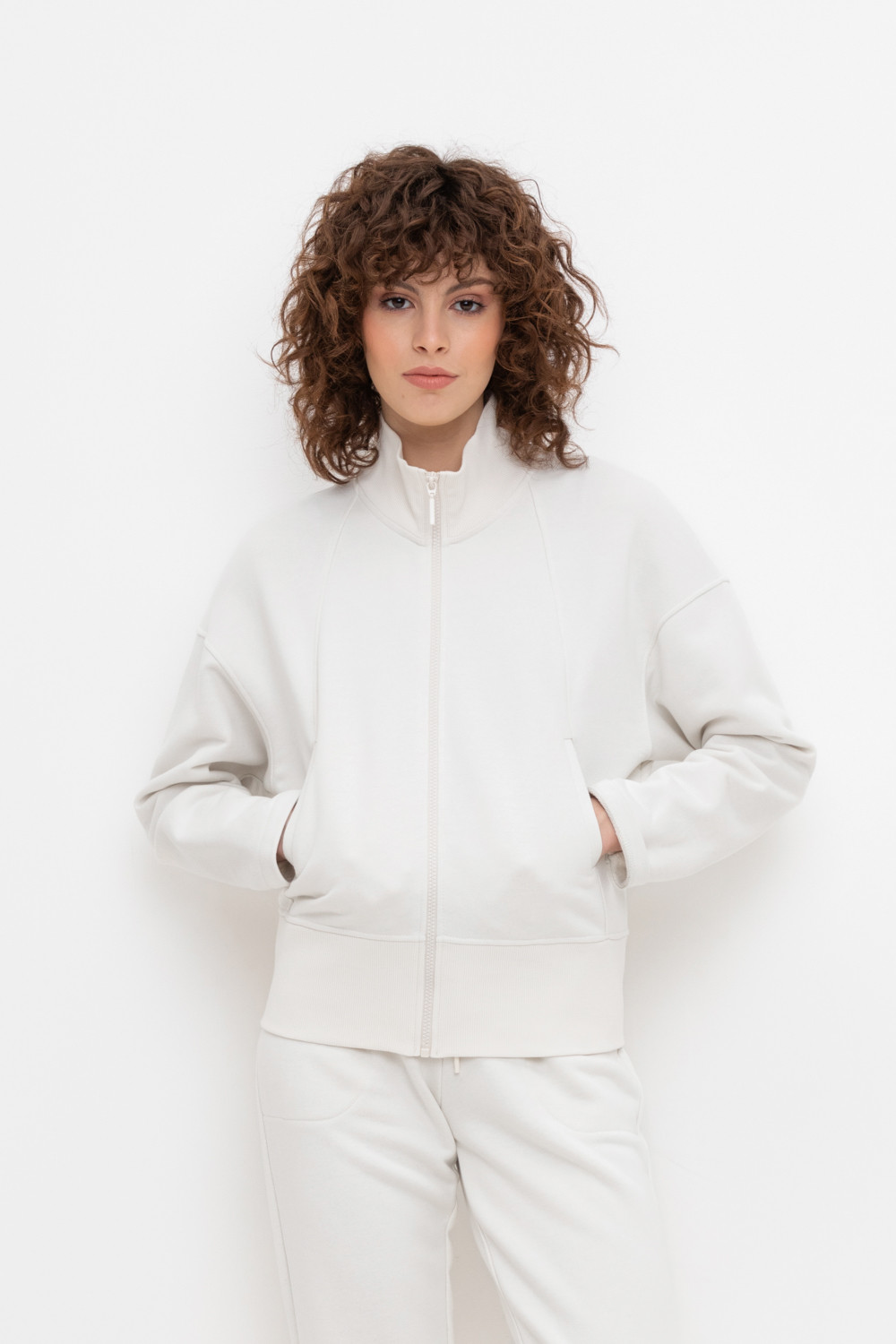 Жакеты, куртки женские для мам, артикул: ЕВТ 3206, цвет: сливки2