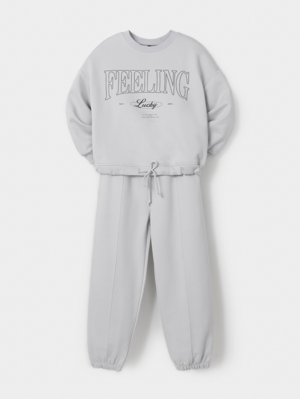 Комплект для девочки, артикул: МП 2834, цвет: светло-серый5