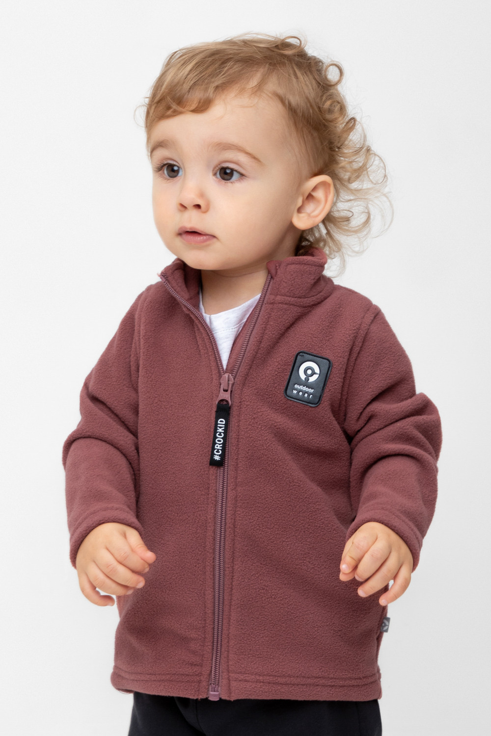 Куртка для мальчика, артикул: ФЛ 34025, цвет: коричневый