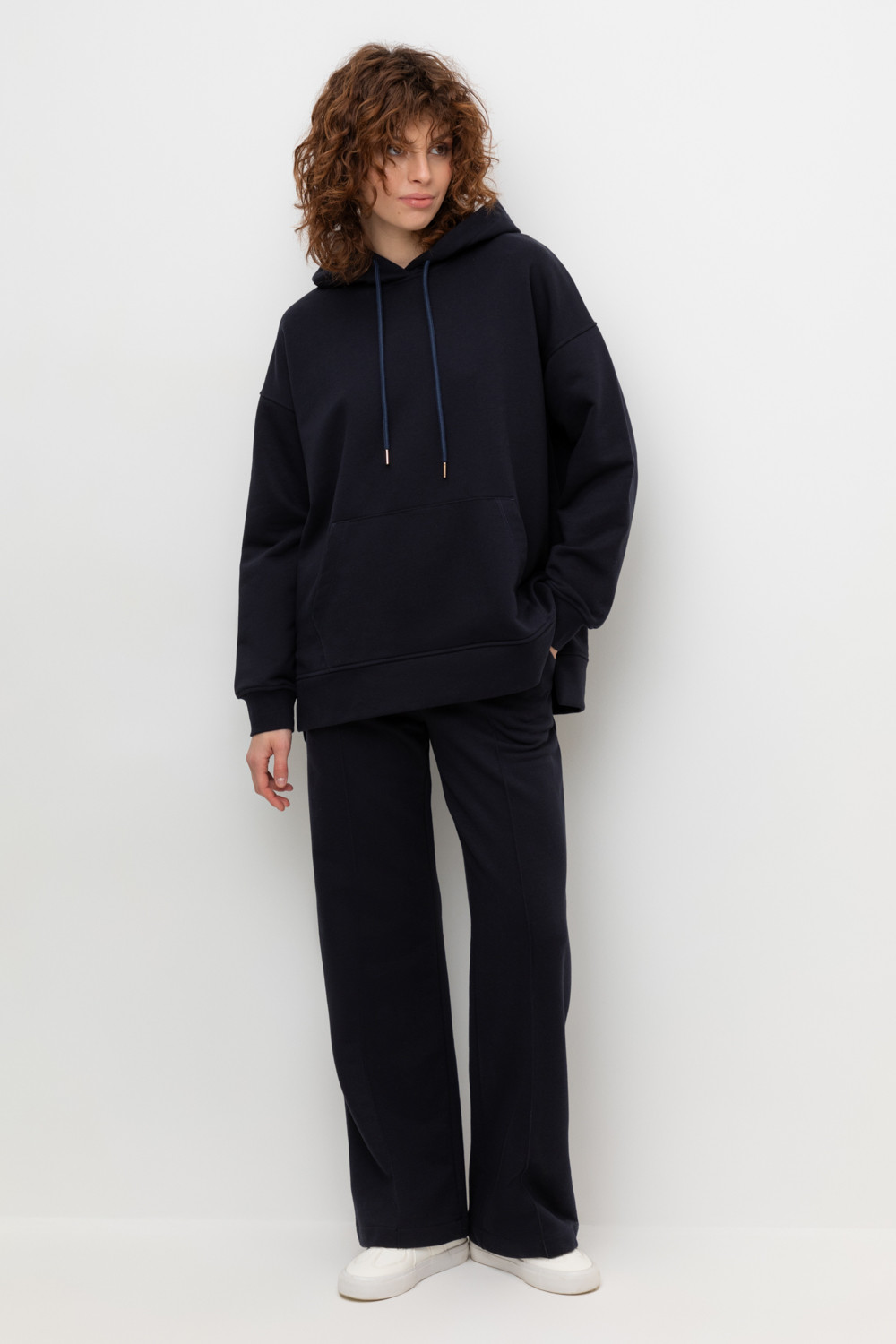 Брюки женские для мам, артикул: ЕВТ 4052/24, цвет: синий