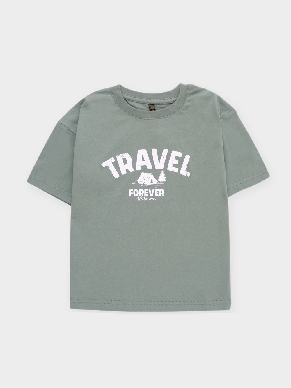 Футболка для мальчика, артикул: КР 302949-1, цвет: хаки