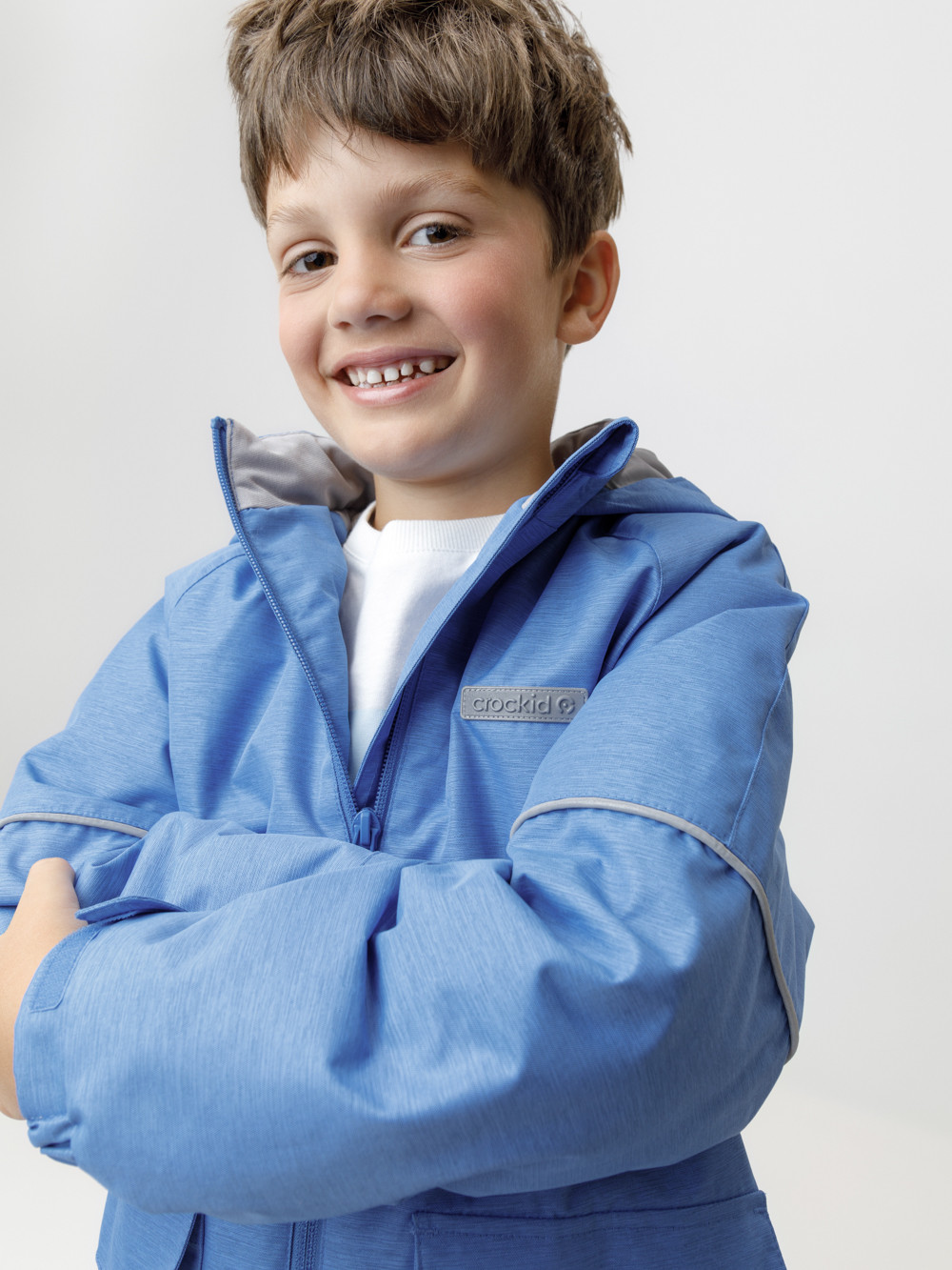 Куртки для мальчика, артикул: ВК 30097/7 ГР, цвет: синий