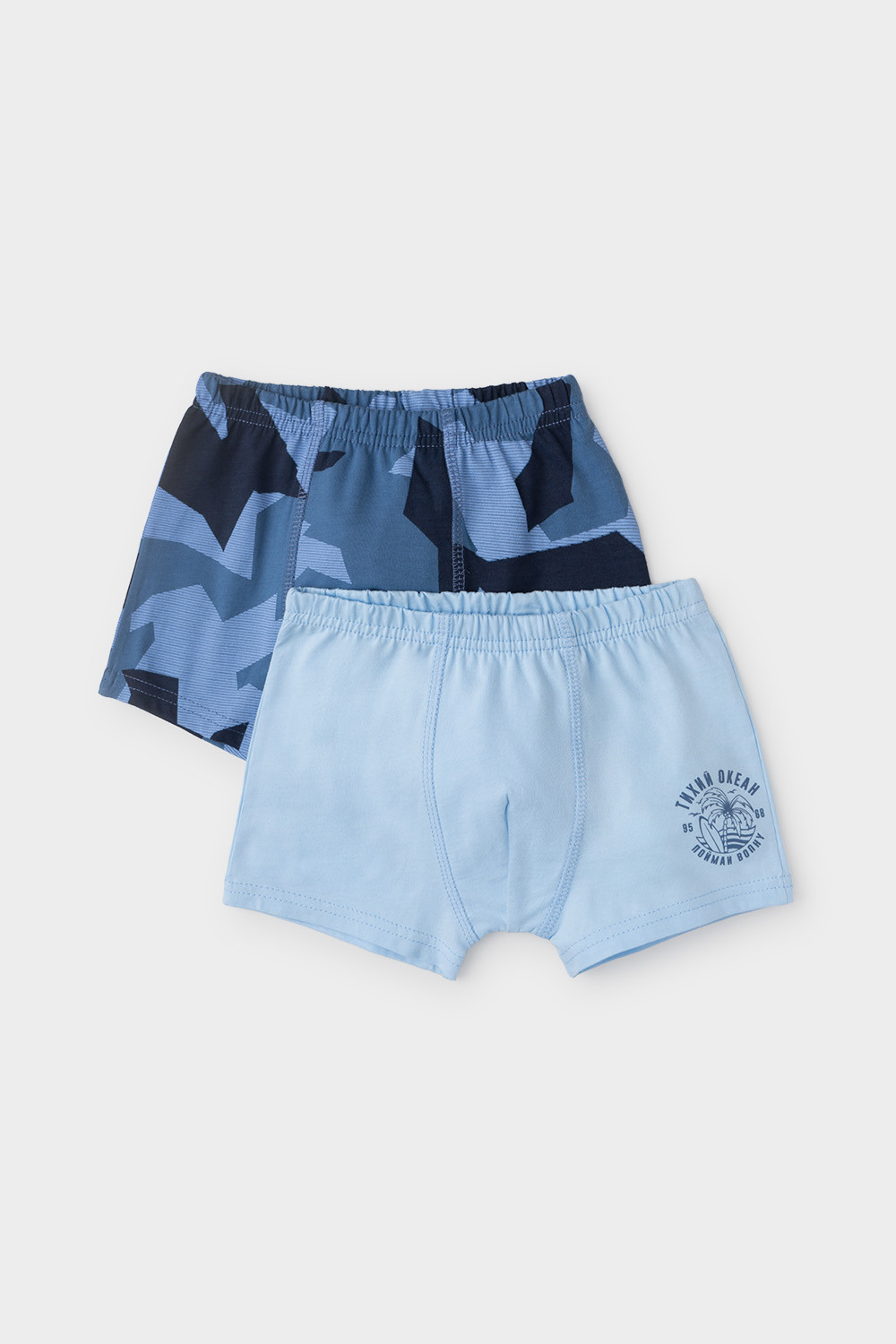 Трусы для мальчика, артикул: К 1912-2уп, цвет: голубой