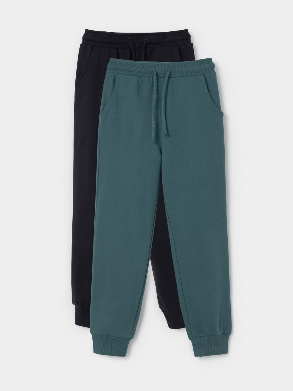 Брюки для мальчика, артикул: МП 400970-2уп, цвет: темно-серый