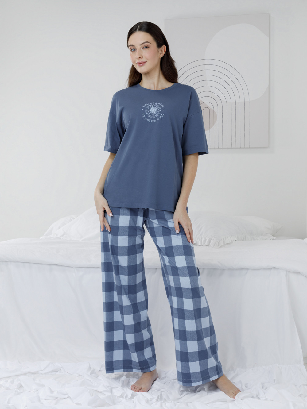 Комплекты для дома для мам, артикул: МП 20209, цвет: синий