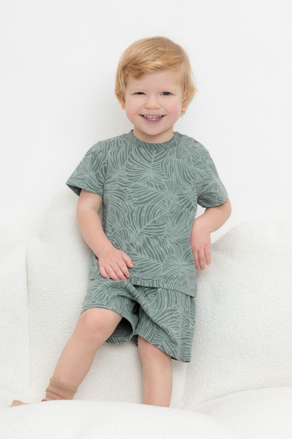 Шорты для мальчика, артикул: КР 400666, цвет: зеленый