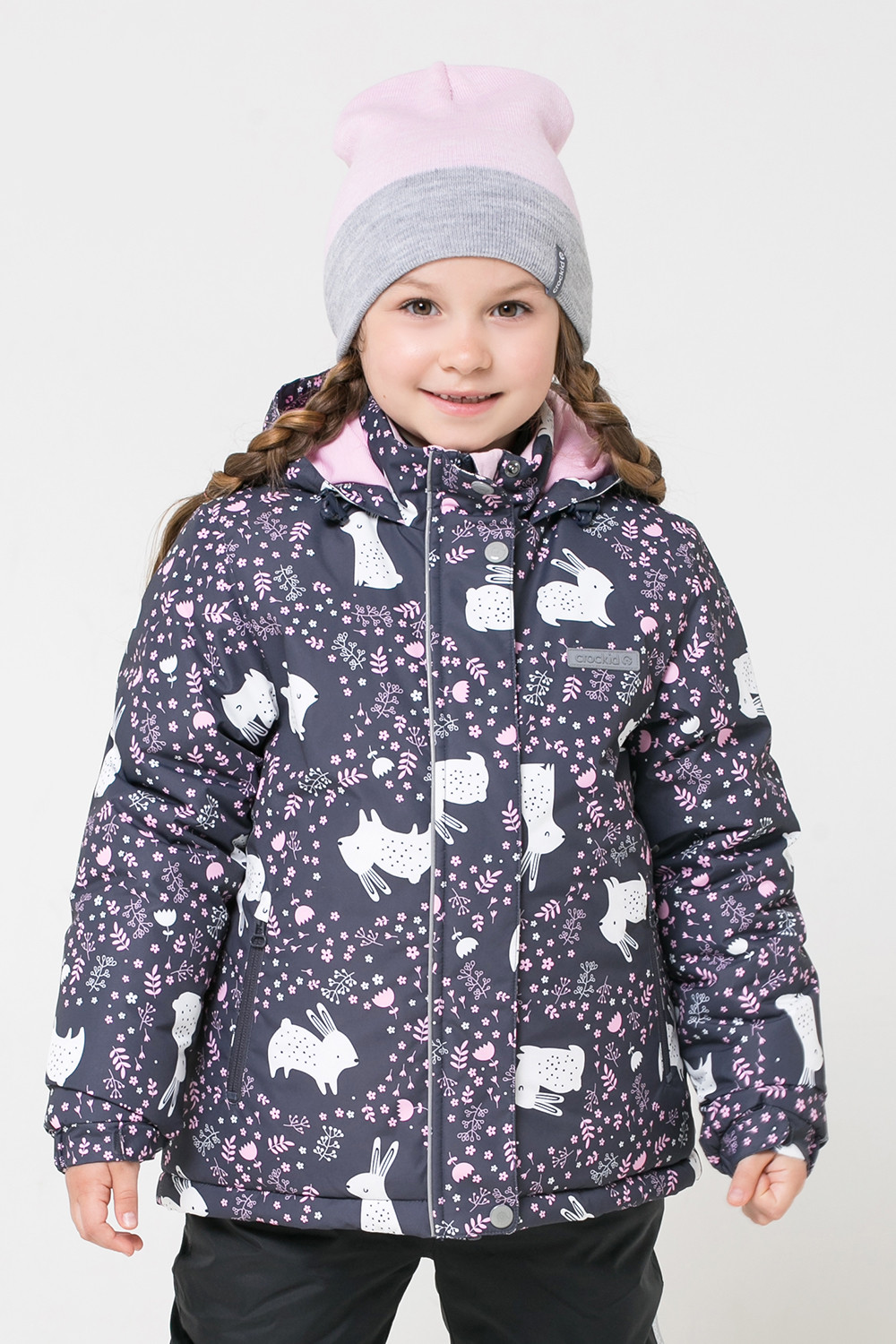 Шапка для девочки, артикул: КВ 20177/21ш, цвет: розовый