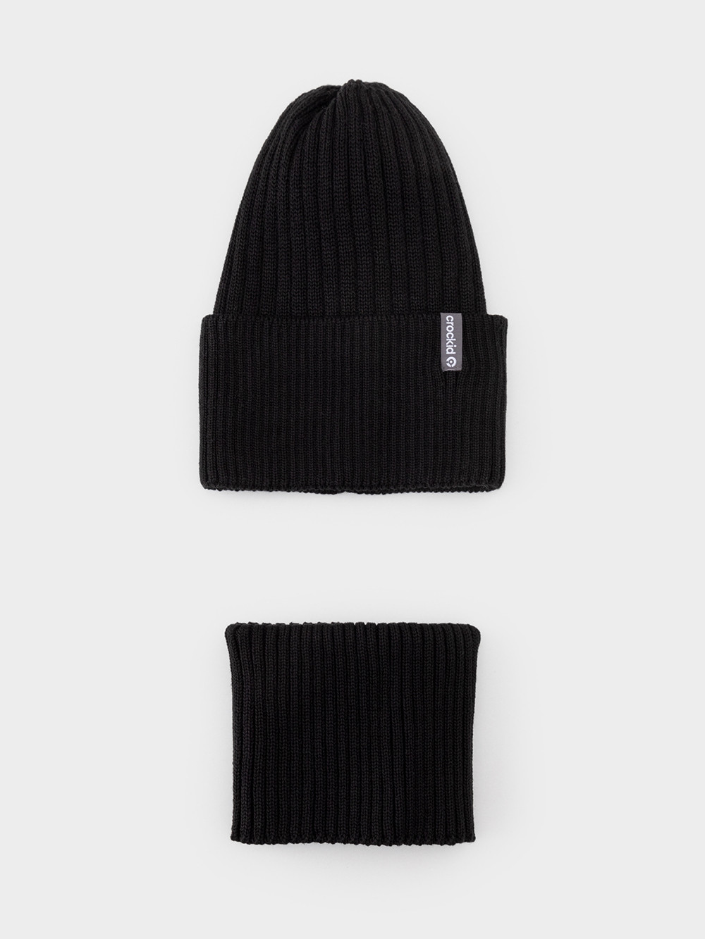 Комплект вязаный для мальчика, артикул: КВ 22012/25, цвет: черный