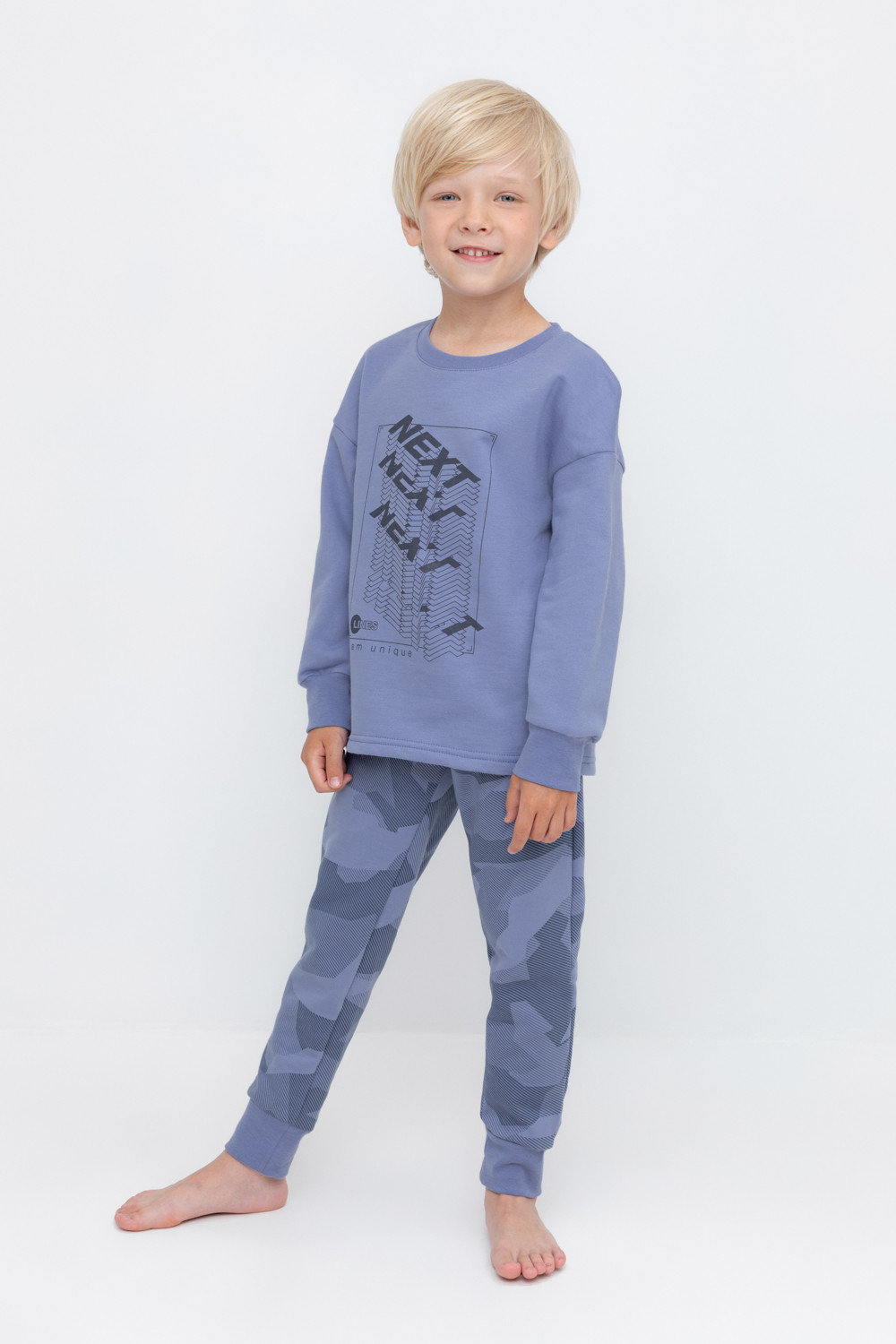 Пижама для мальчика, артикул: К 1547/24, цвет: голубой
