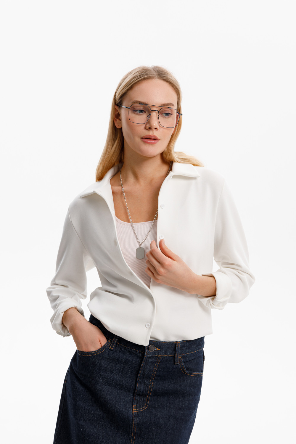 Блузы, рубашки женские для мам, артикул: ЕВТ 3246, цвет: бежевый