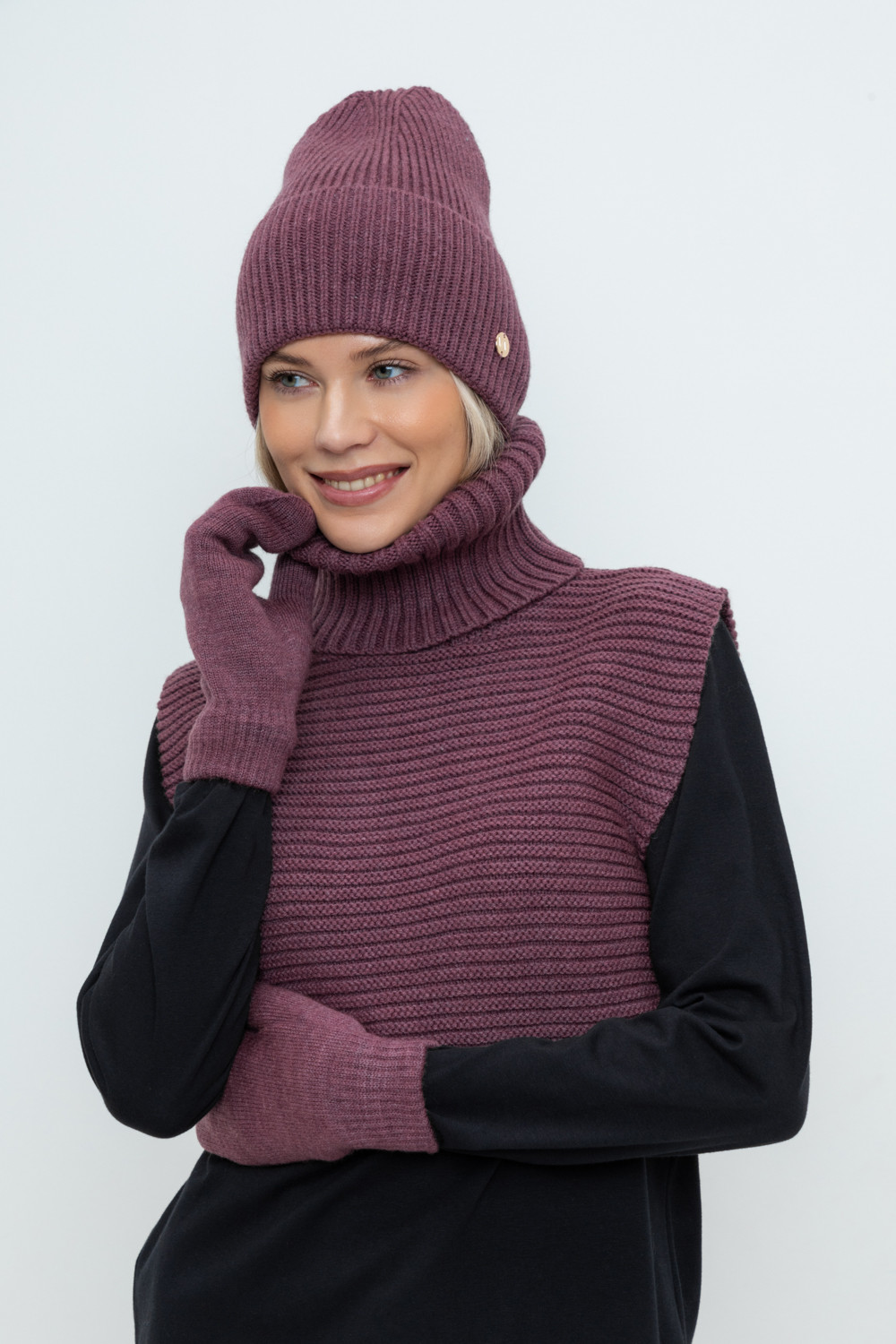 Манишки женские для мам, артикул: ЕВ 28001/24ш, цвет: бордовый